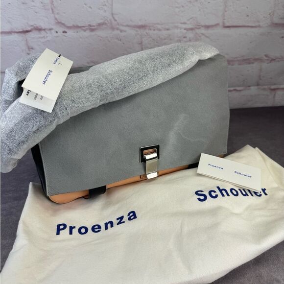 Proenza Schouler Suede PS Courier Bag NEW - Picture 15 of 16